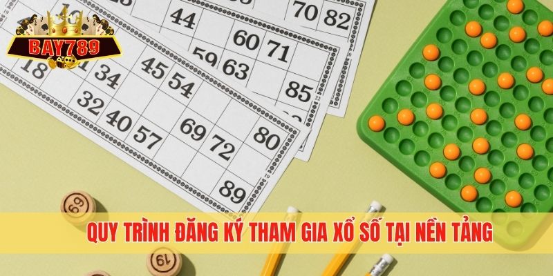 Quy trình đăng ký tham gia xổ số tại nền tảng
